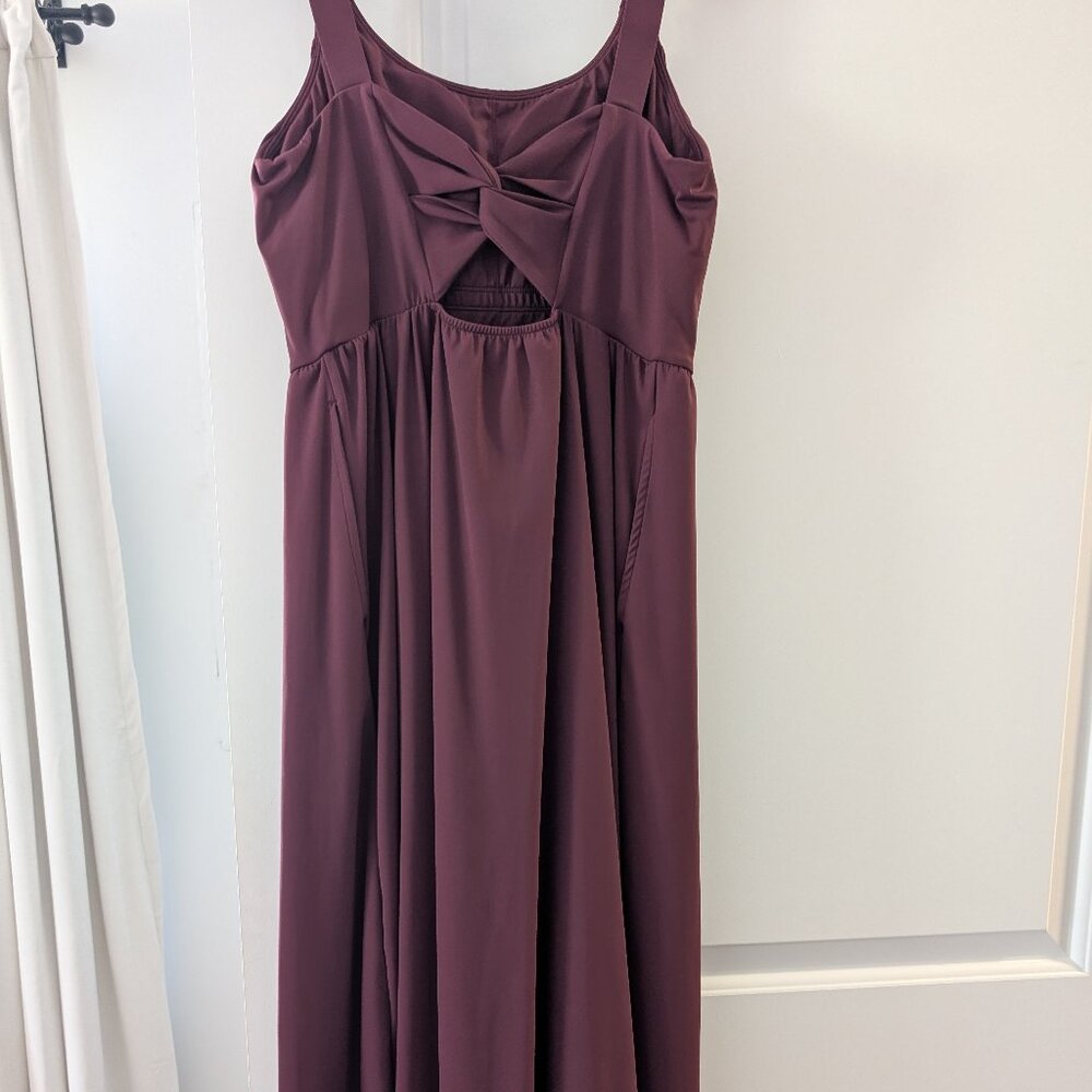 Nwot Halara Backless Twisted Split Cool Touch Mid… - image 4